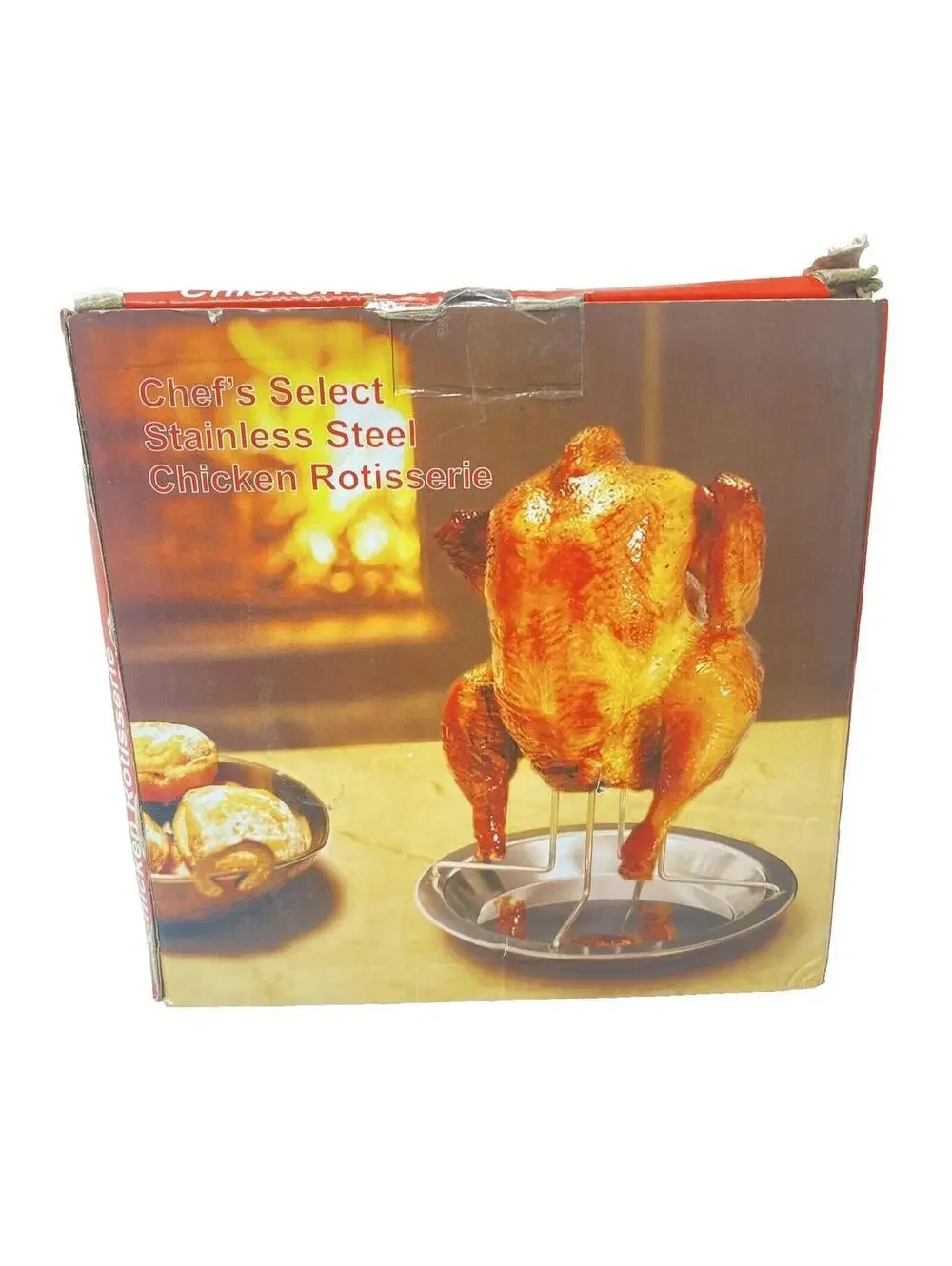 Chicken Roaster Stainless Steel Chicken Rotisserie Brand New Open Box